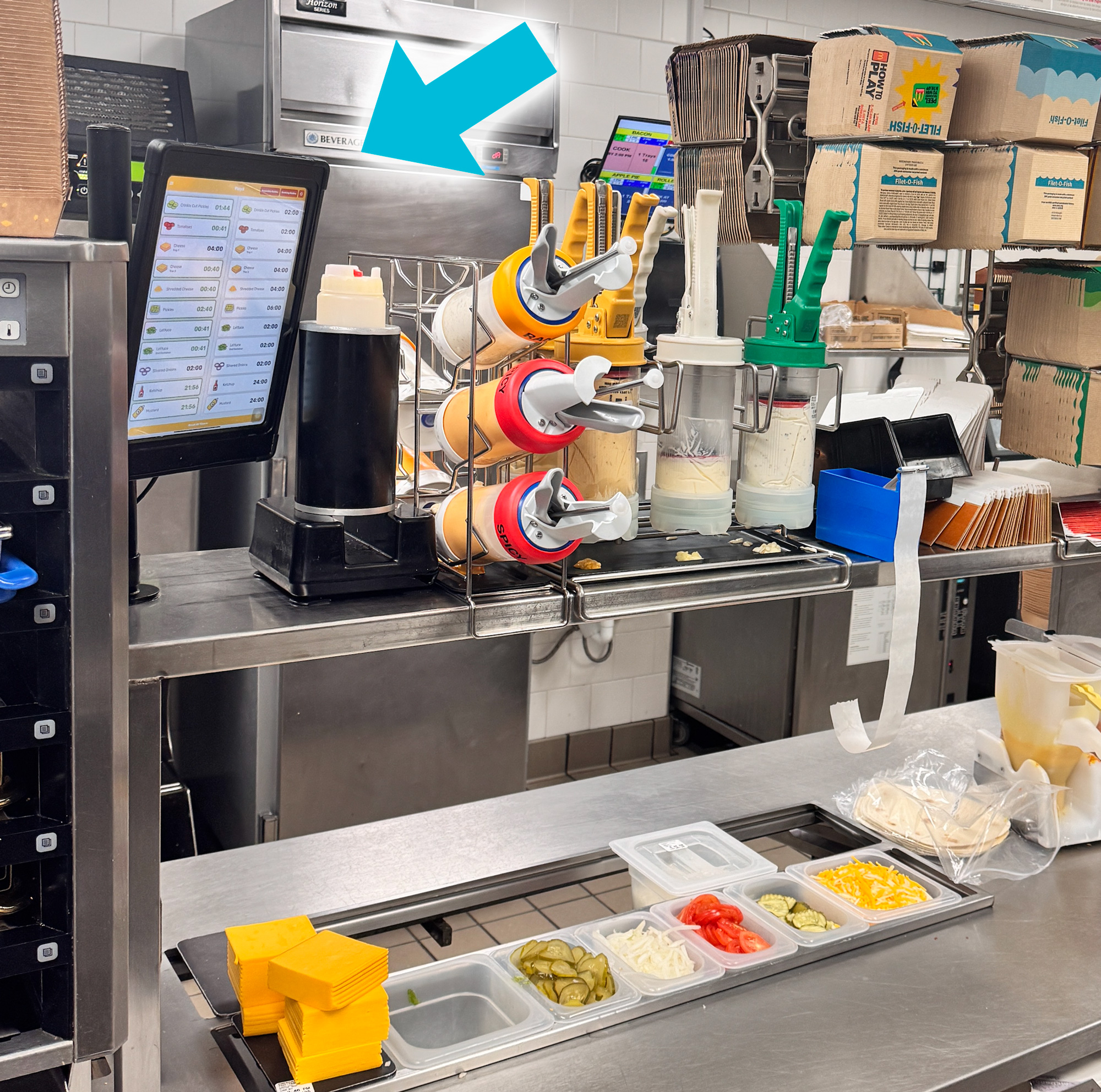 Floyd in use on left